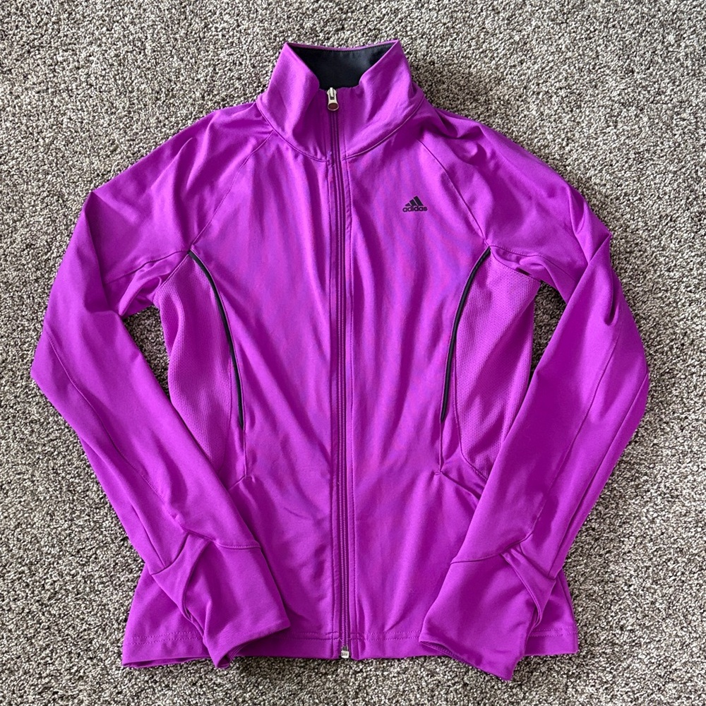 Adidas Women's Vibrant Purple Jacket